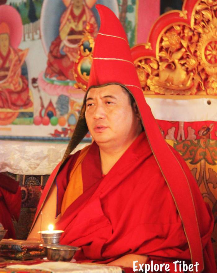 Shenchen Rabjam Rinpoche at Shechen Monastery -Explore Tibet