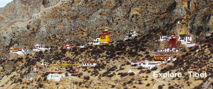 Hermitage caves of Drak Yerpa - Explore Tibet