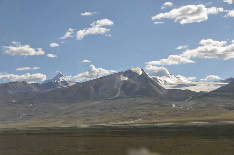 Nyenchen Tanglha Mountain Range in Tibet Autonomous Region