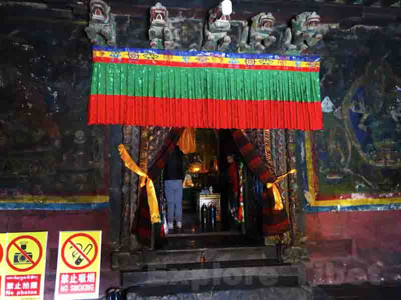 Kyirong Pakba Monastery entrance -Explore Tibet