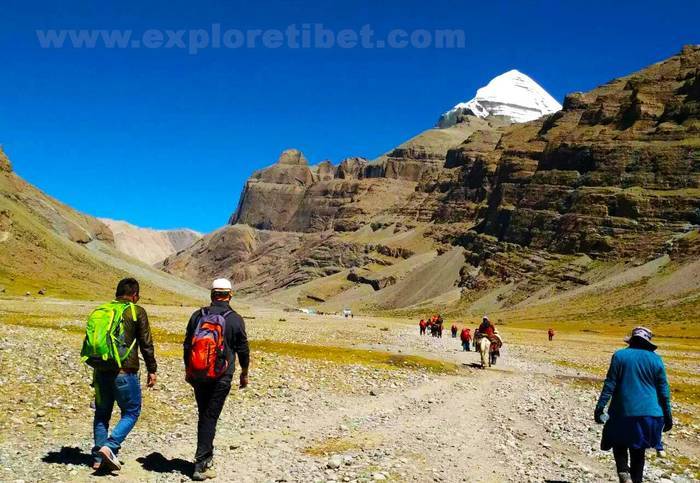 Pilgrims at Mt. Kailash -Explore Tibet