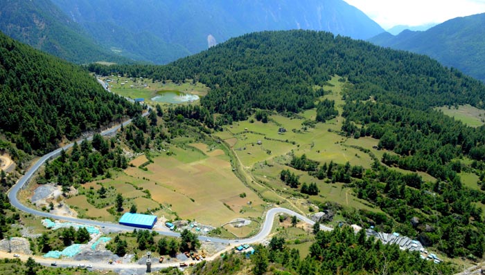 Gyirong Town in Tibet