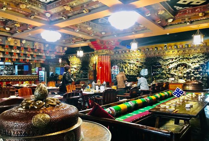 Ancestral Forbidden City Restaurant in Tsedang, Tibet