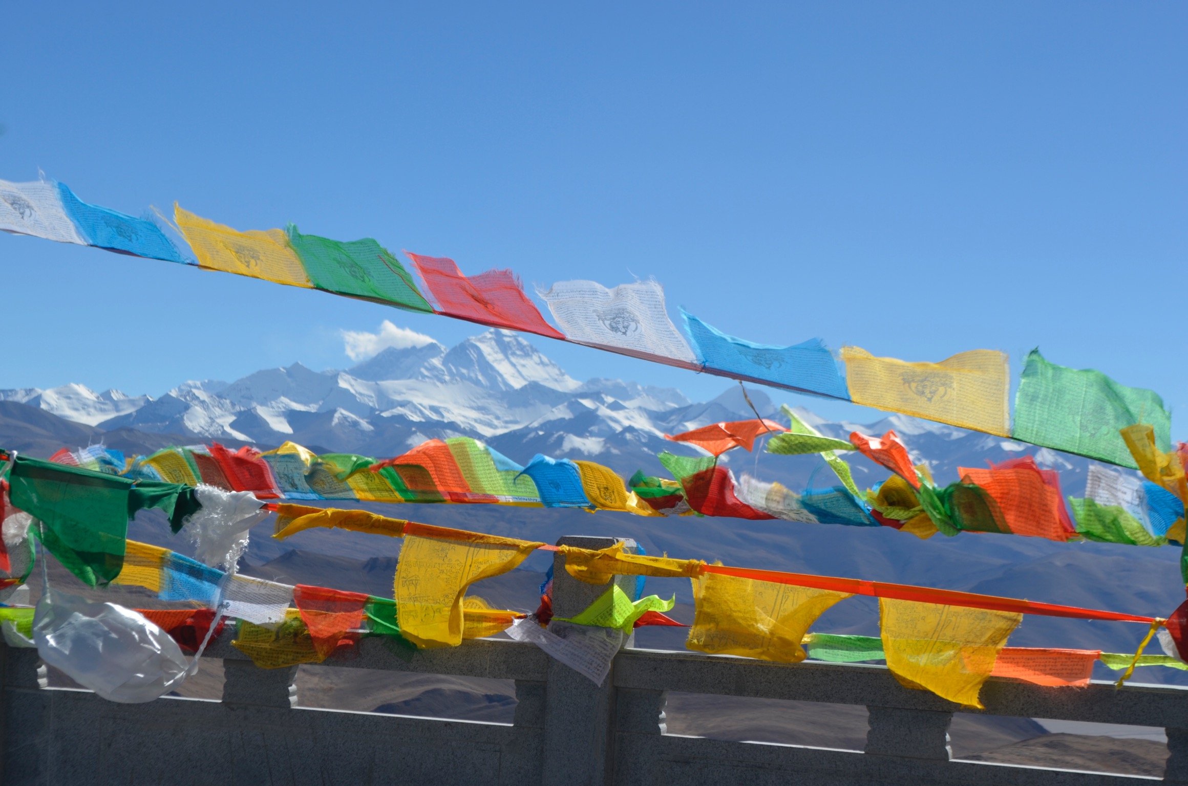 Mt Everest in Tibet