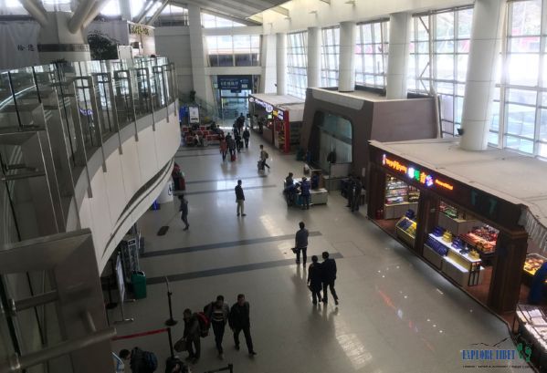 Lhasa Gonggar International Airport in the Tibet Autonomous Region.