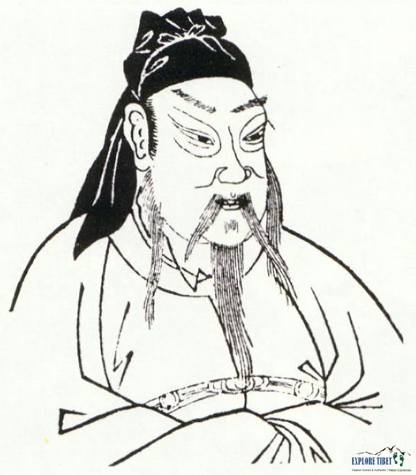 General Guan Yu, taken from the Sancai Tuhui, an ancient Chinese encyclopedia