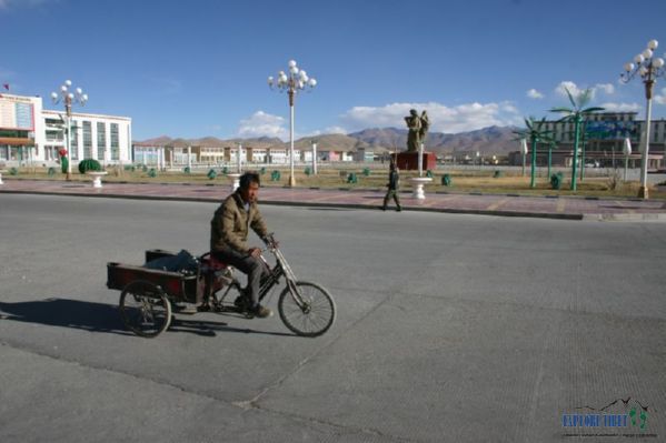 The earthquakes were felt in Shiquanhe Town, more than 200 kilometers to the northwest