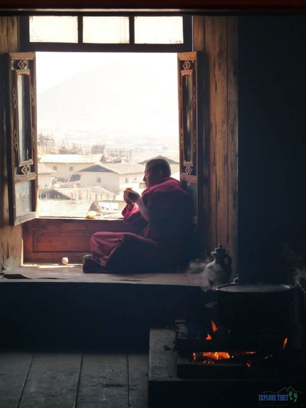 Preventive measures such as open windows are requested at the monasteries